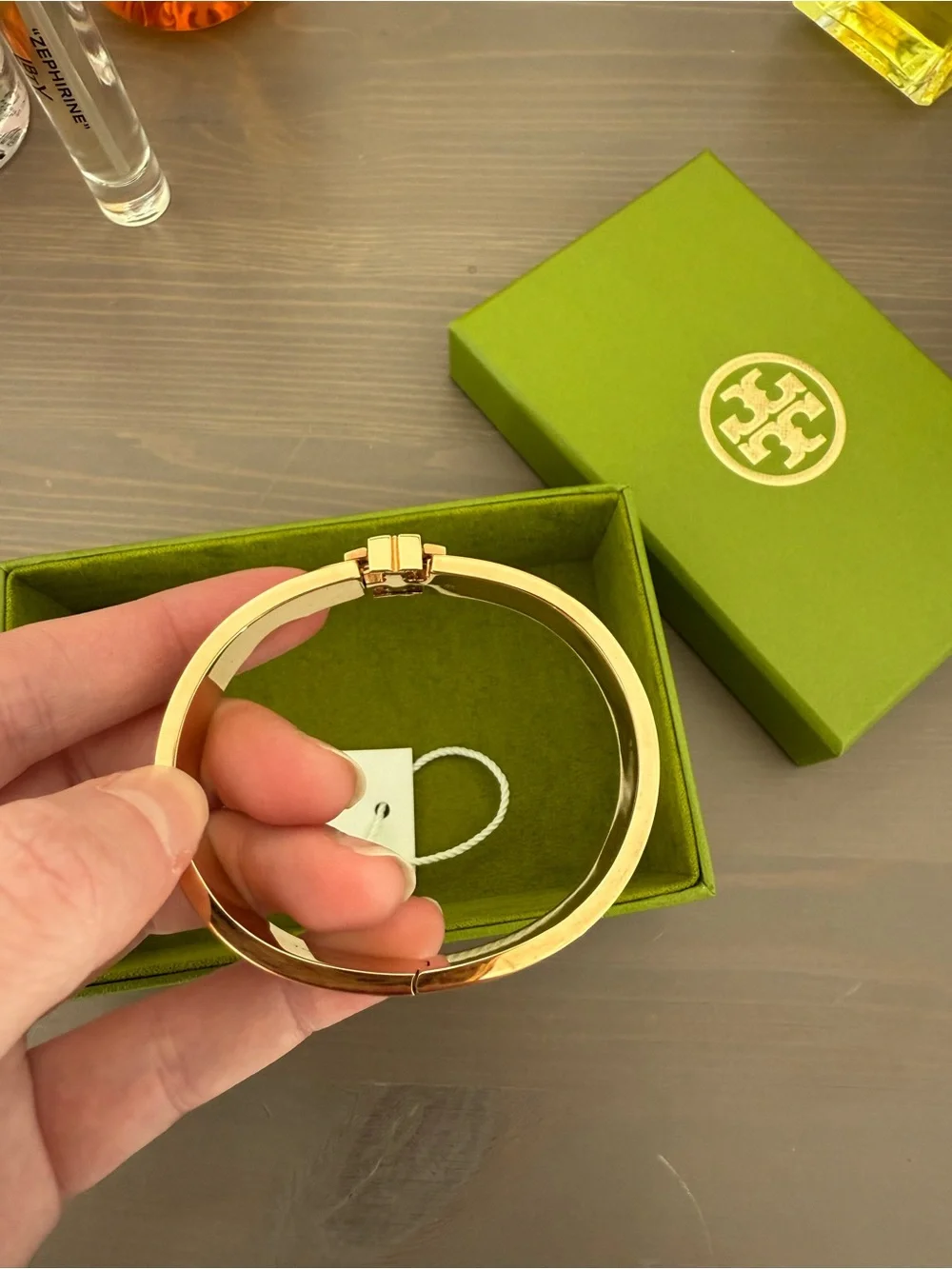 Tory Burch 18k gold